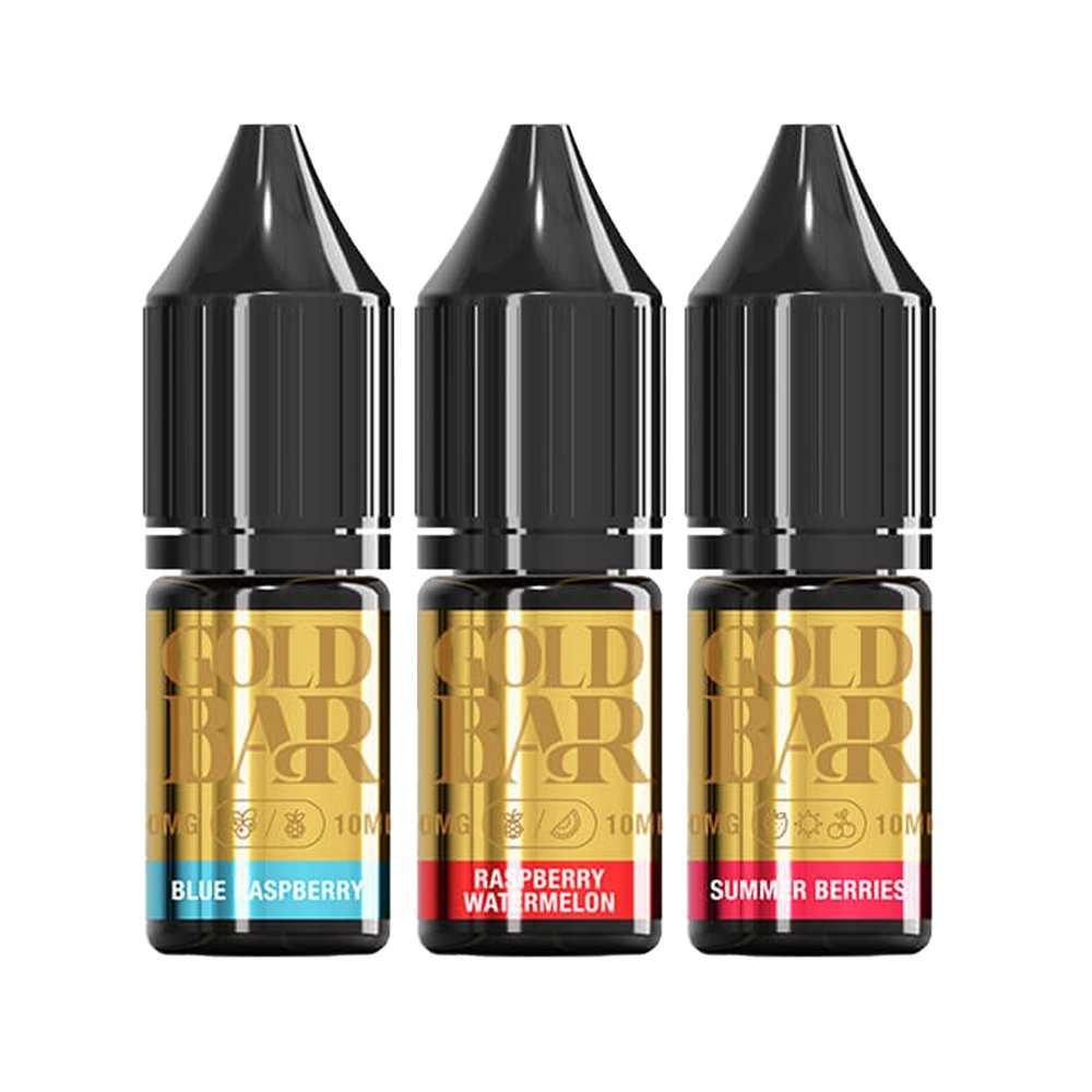 Gold Bar Salts 10ml Nic Salt E Liquid
