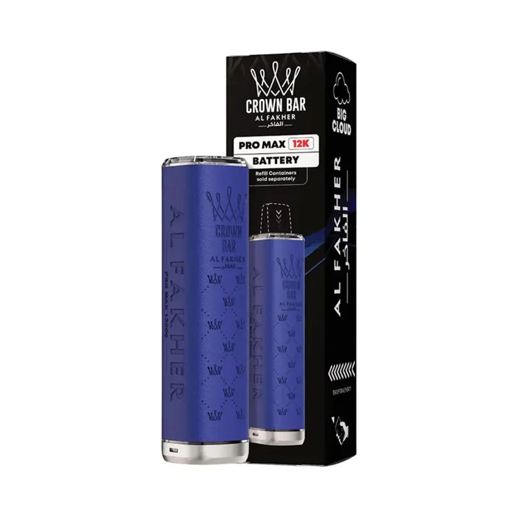 Al Fakher Crown Bar Pro Max 12K Prefilled Pod Kit - Blue