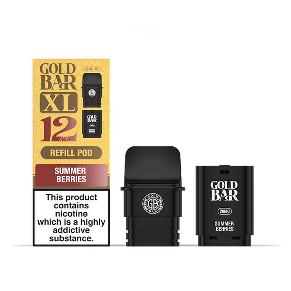 Gold Bar XL 10K Prefilled Pods - Summer Barries