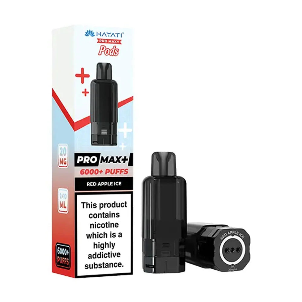 Hayati Pro Max Plus 6K Prefilled Pods - Red Apple Ice