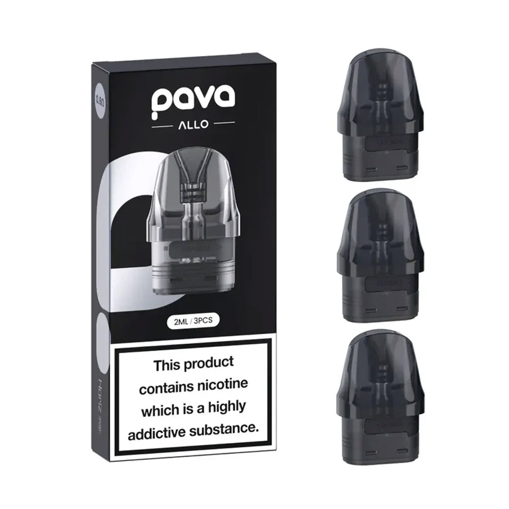 ALLO PAVA Replacement Empty Pod (Pack of 3)