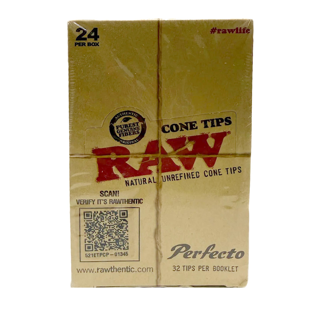 RAW Perfecto Cone Tips Box (24 Booklet)