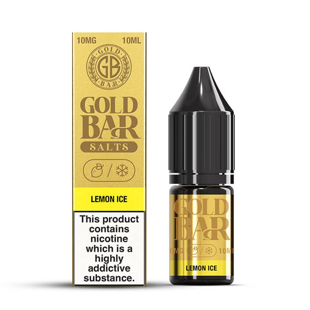 Gold Bar Salts 10ml Nic Salt E Liquid