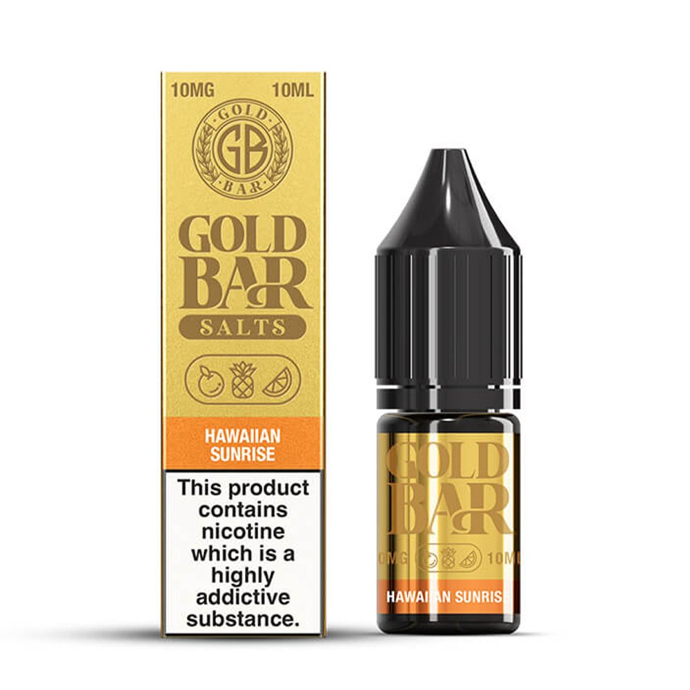 Gold Bar Salts 10ml Nic Salt E Liquid