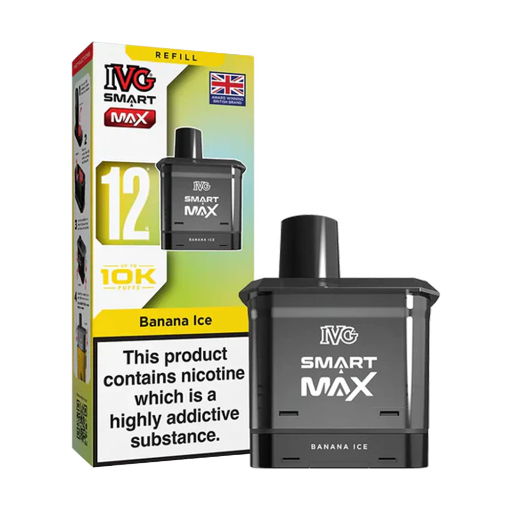 IVG Smart Max 10K Prefilled Pods (Pack of 5)