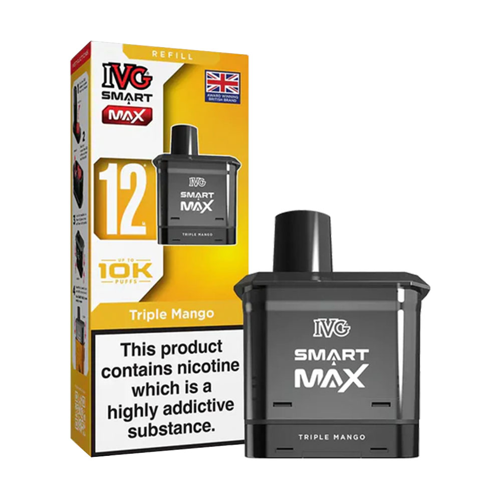 IVG Smart Max 10K Prefilled Pods (Pack of 5)