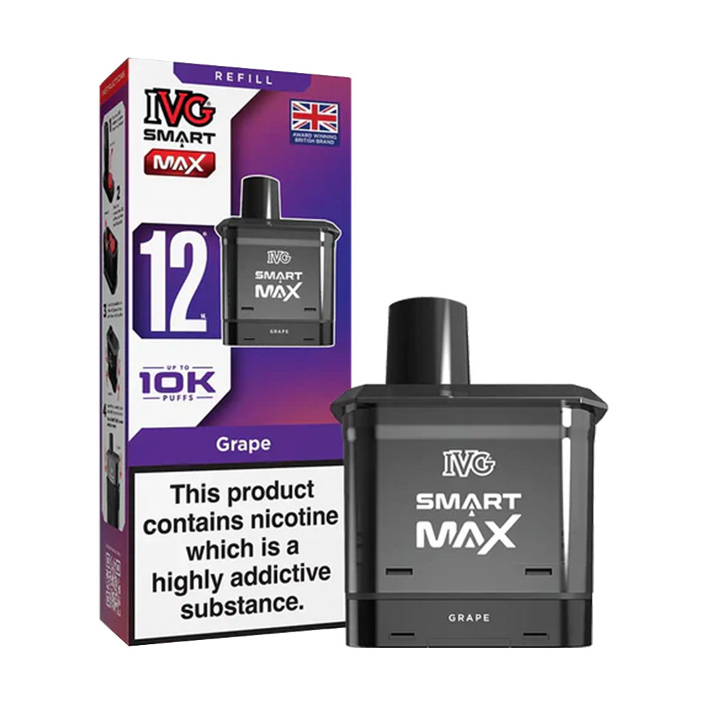 IVG Smart Max 10K Prefilled Pods (Pack of 5)