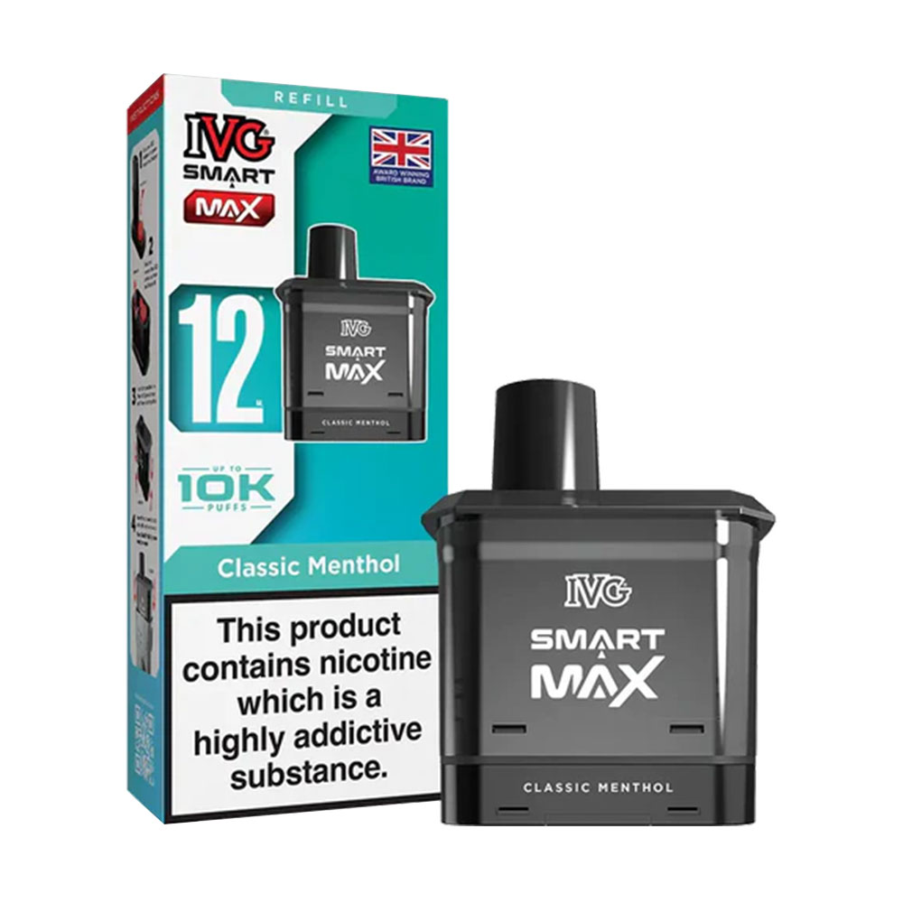 IVG Smart Max 10K Prefilled Pods (Pack of 5)