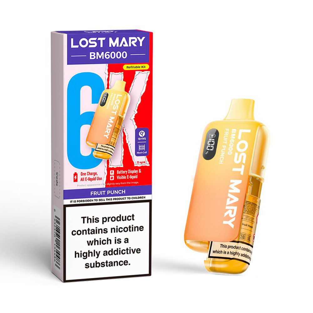 Lost Mary BM6000 Refillable Pod Kit