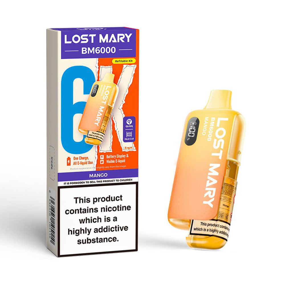 Lost Mary BM6000 Refillable Pod Kit