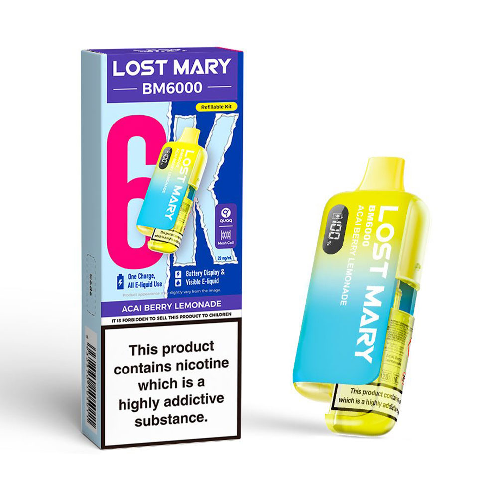 Lost Mary BM6000 Refillable Pod Kit