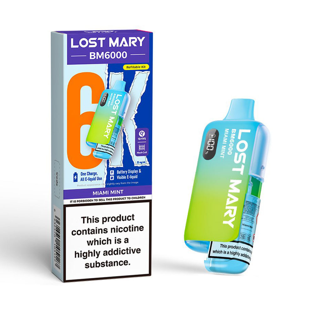 Lost Mary BM6000 Refillable Pod Kit