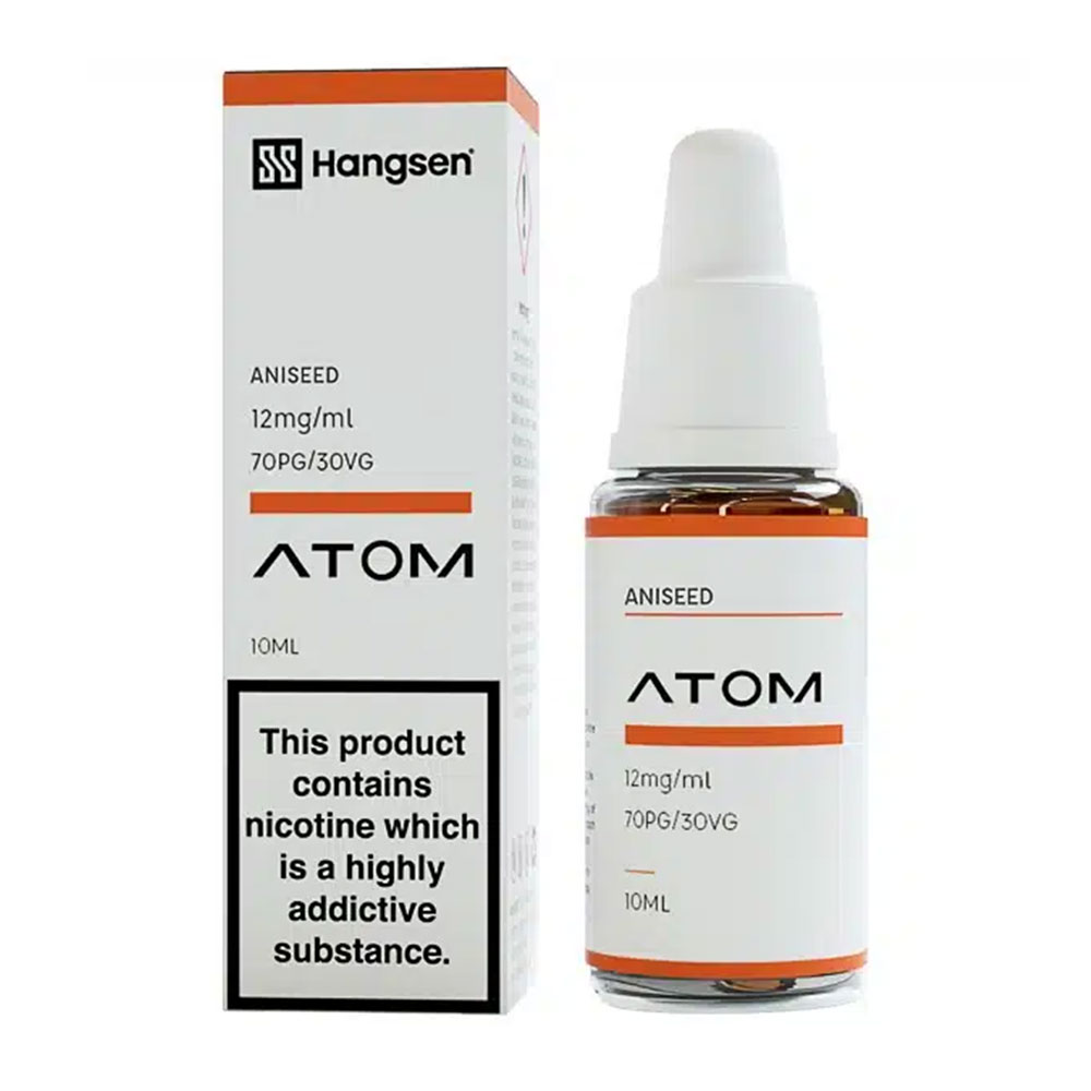 Hangsen Atom 10ml Starter Eliquid (Pack of 10)