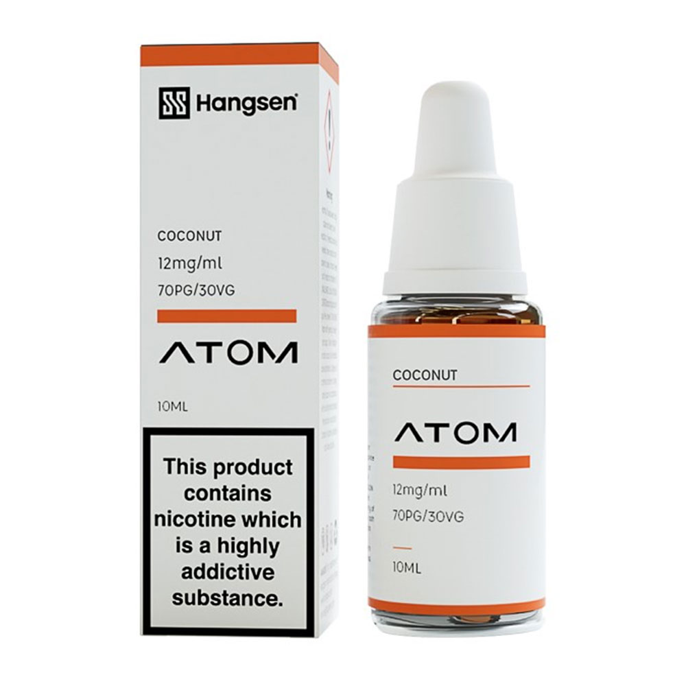 Hangsen Atom 10ml Starter Eliquid (Pack of 10)
