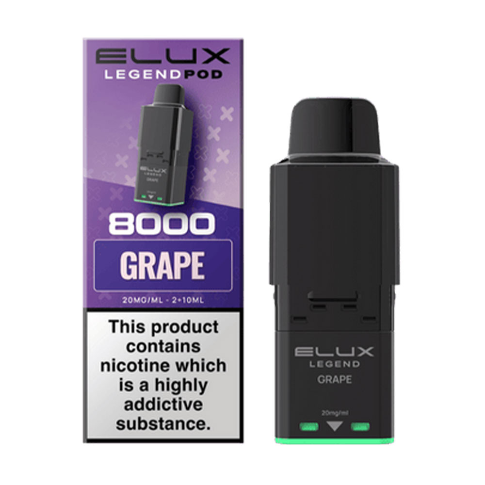 Elux Legend 8000 Prefilled Pods (Pack of 5)