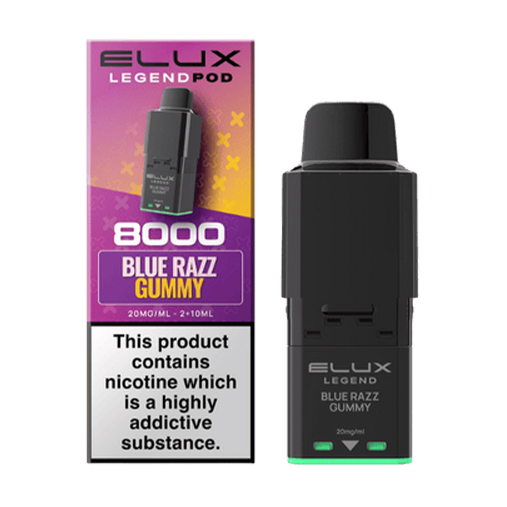 Elux Legend 8000 Prefilled Pods (Pack of 5)
