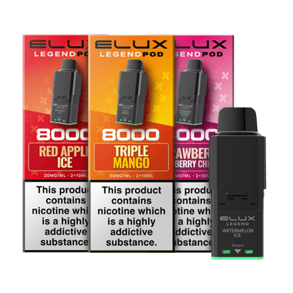 Elux Legend 8000 Prefilled Pods (Pack of 5)