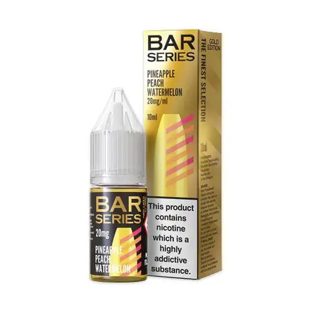 Bar Series Gold Edition 10ml Nic Salt Eliquids