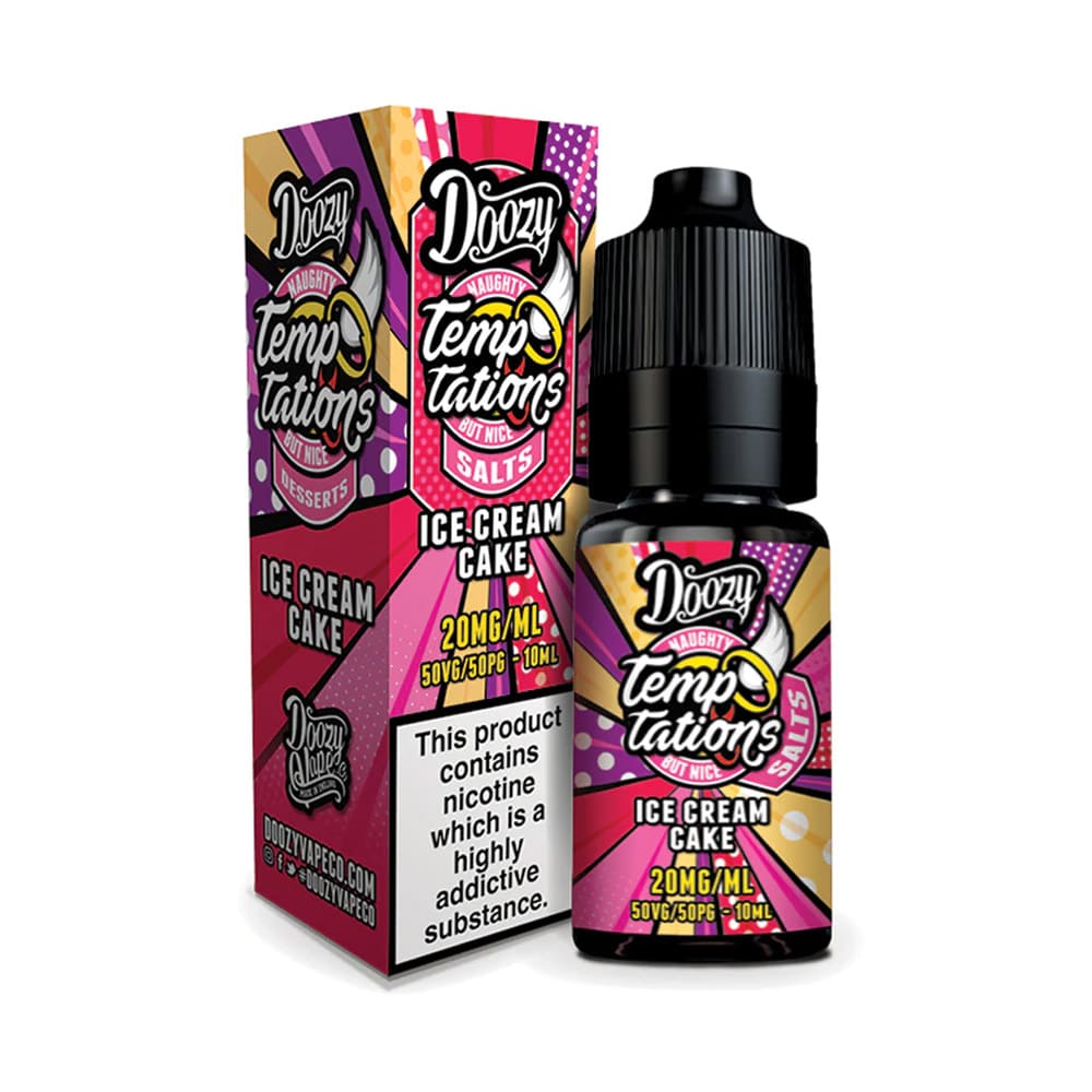 Doozy Vape Temptations 10ml Nicsalt E Liquid