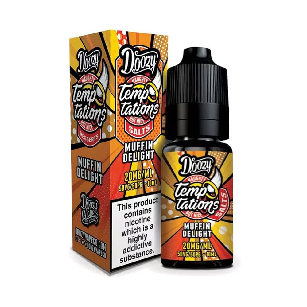 Doozy Vape Temptations 10ml Nicsalt E Liquid