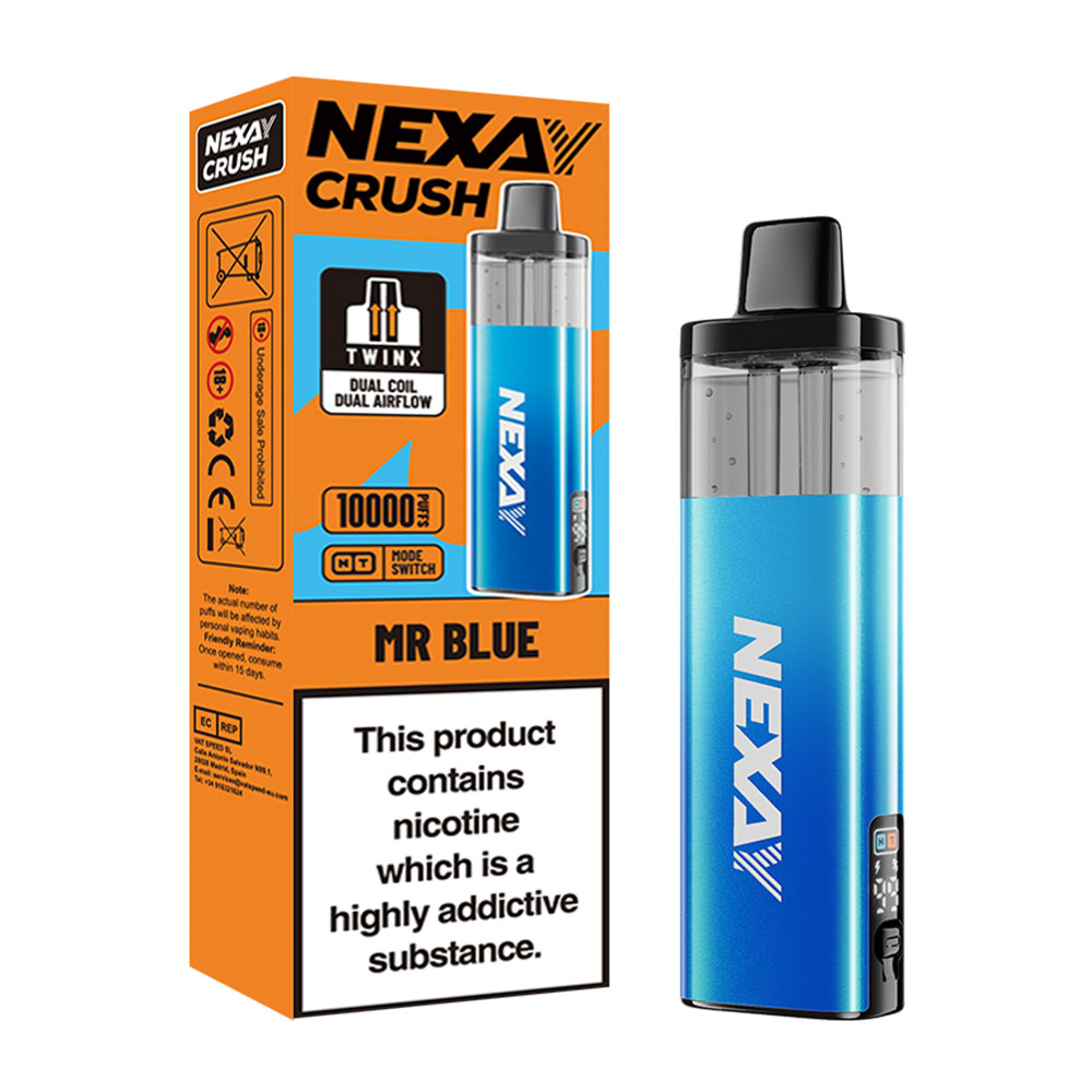 Nexay Crush 10K Prefilled Pod Kit (Pack of 5)