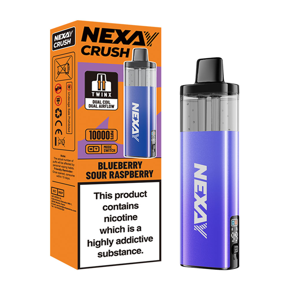 Nexay Crush 10K Prefilled Pod Kit (Pack of 5)