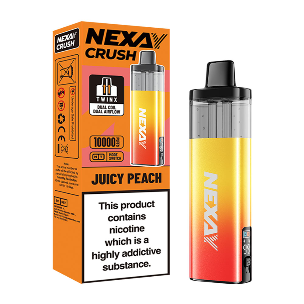 Nexay Crush 10K Prefilled Pod Kit (Pack of 5)