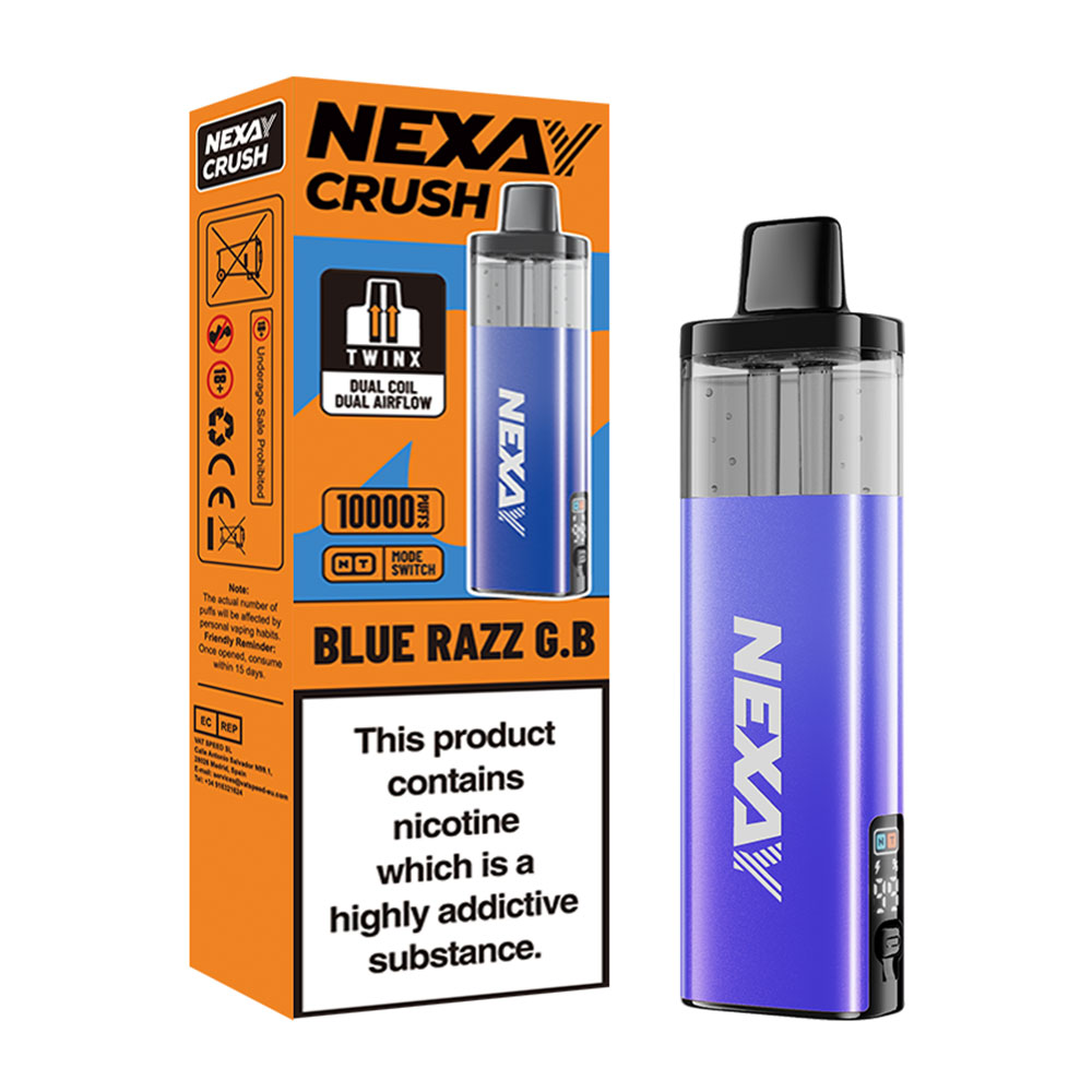 Nexay Crush 10K Prefilled Pod Kit (Pack of 5)
