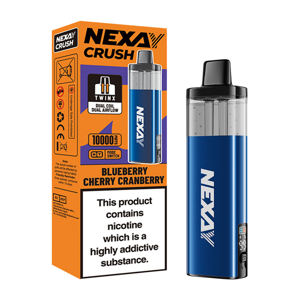 Nexay Crush 10K Prefilled Pod Kit (Pack of 5)