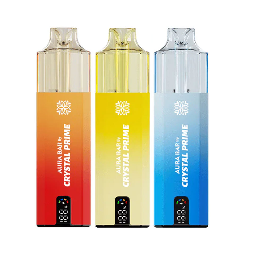 Crystal Prime Aura Bar 10K Prefilled Pod Kit (Pack of 5)