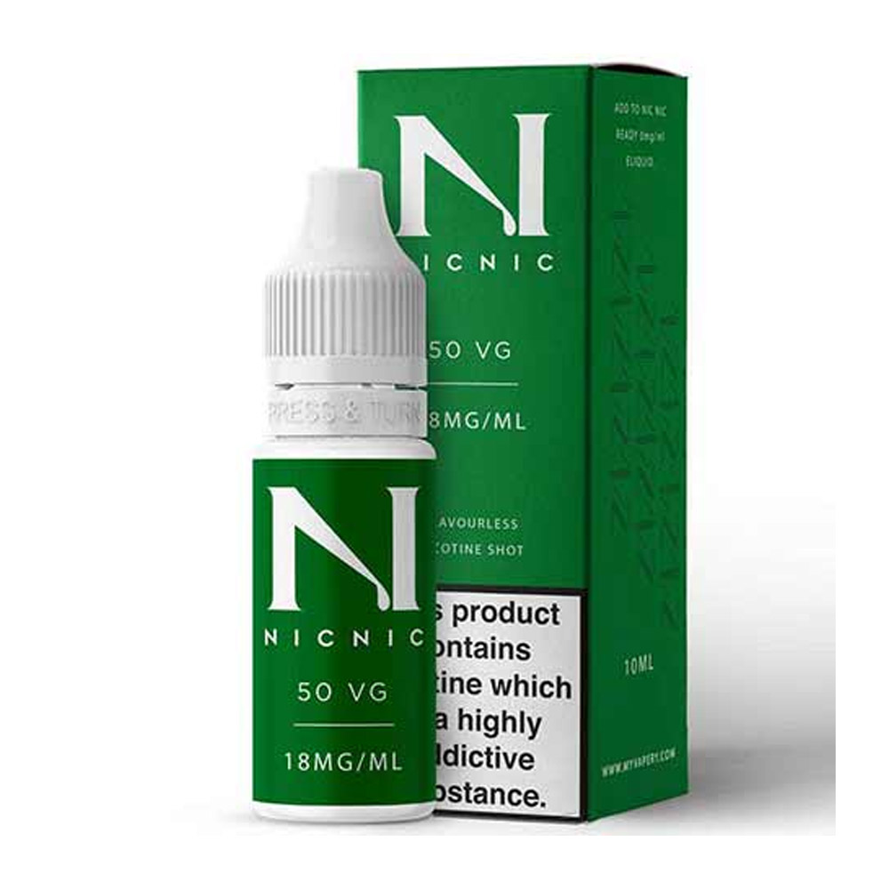 Nicotine Shot 10ml By Nic Nic