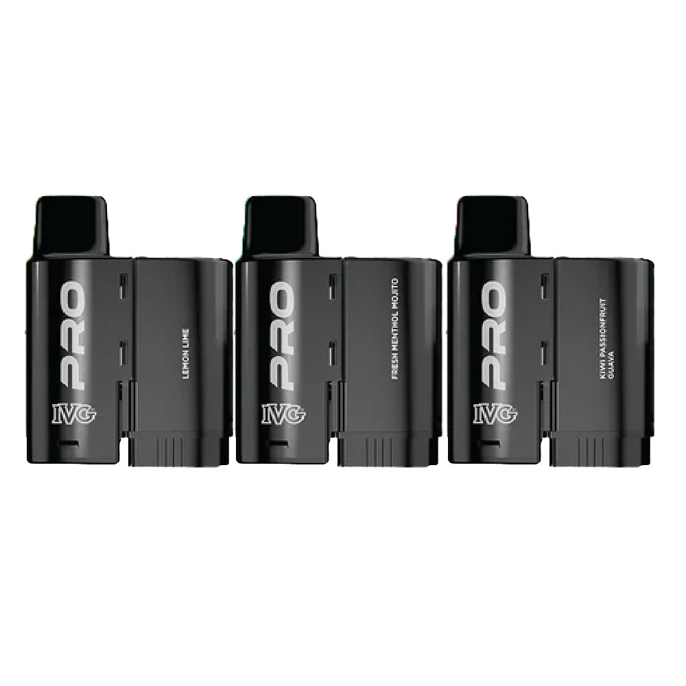 IVG Pro 12 Prefilled Pods (0mg & 10mg) - (Pack of 5)