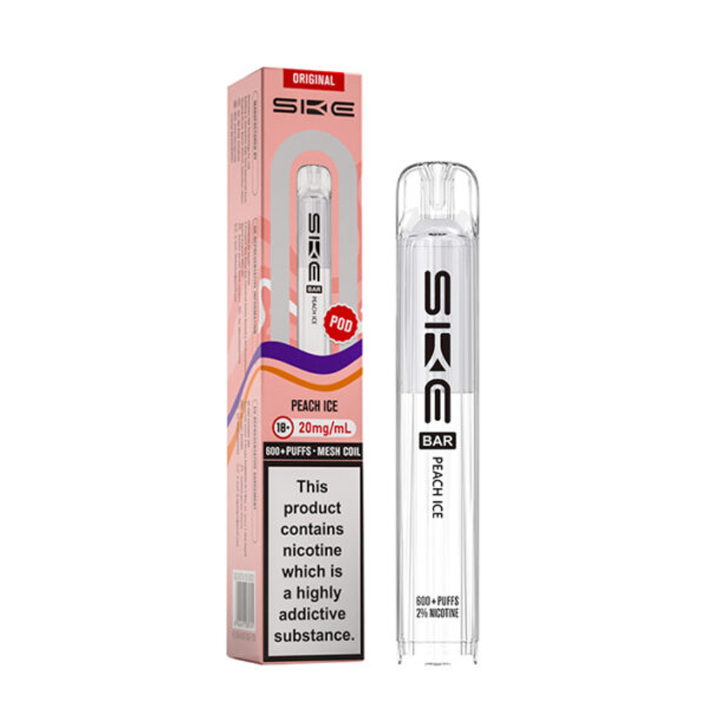 SKE Crystal Original 600 Prefilled Pods (Pack of 10)