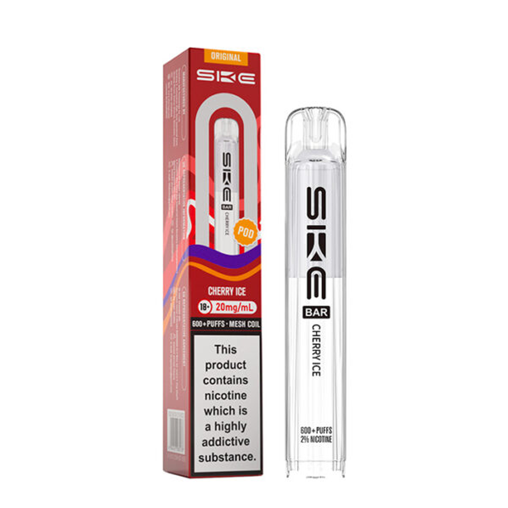 SKE Crystal Original 600 Prefilled Pods (Pack of 10)