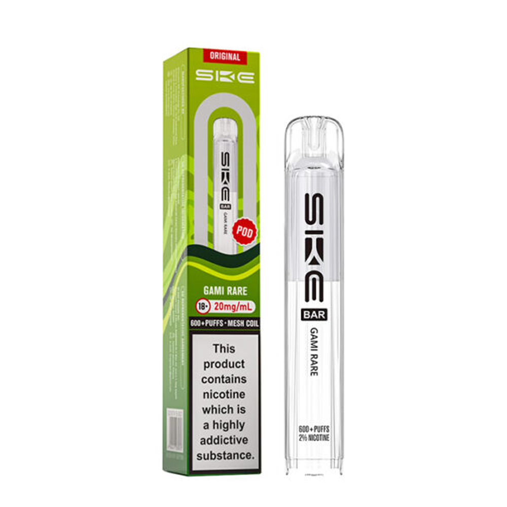 SKE Crystal Original 600 Prefilled Pods (Pack of 10)