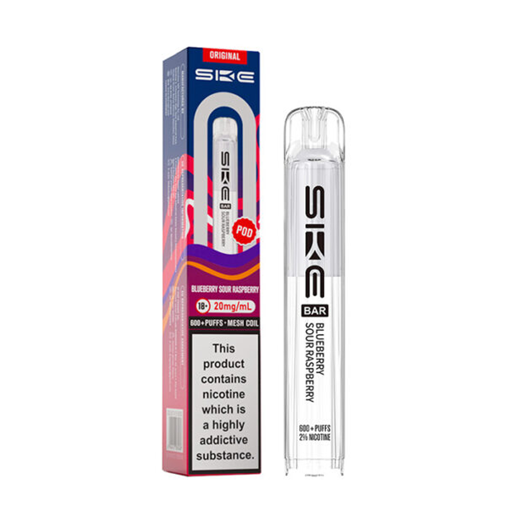 SKE Crystal Original 600 Prefilled Pods (Pack of 10)