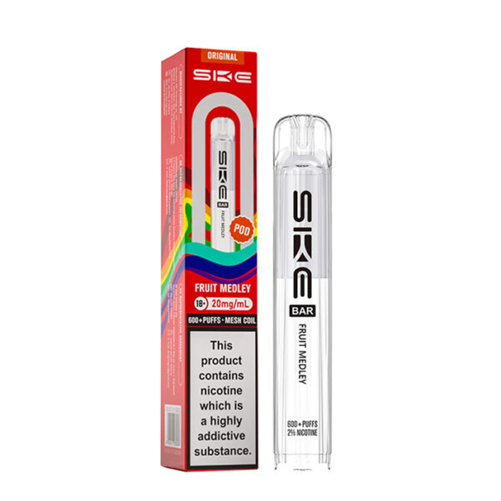 SKE Crystal Original 600 Prefilled Pods (Pack of 10)