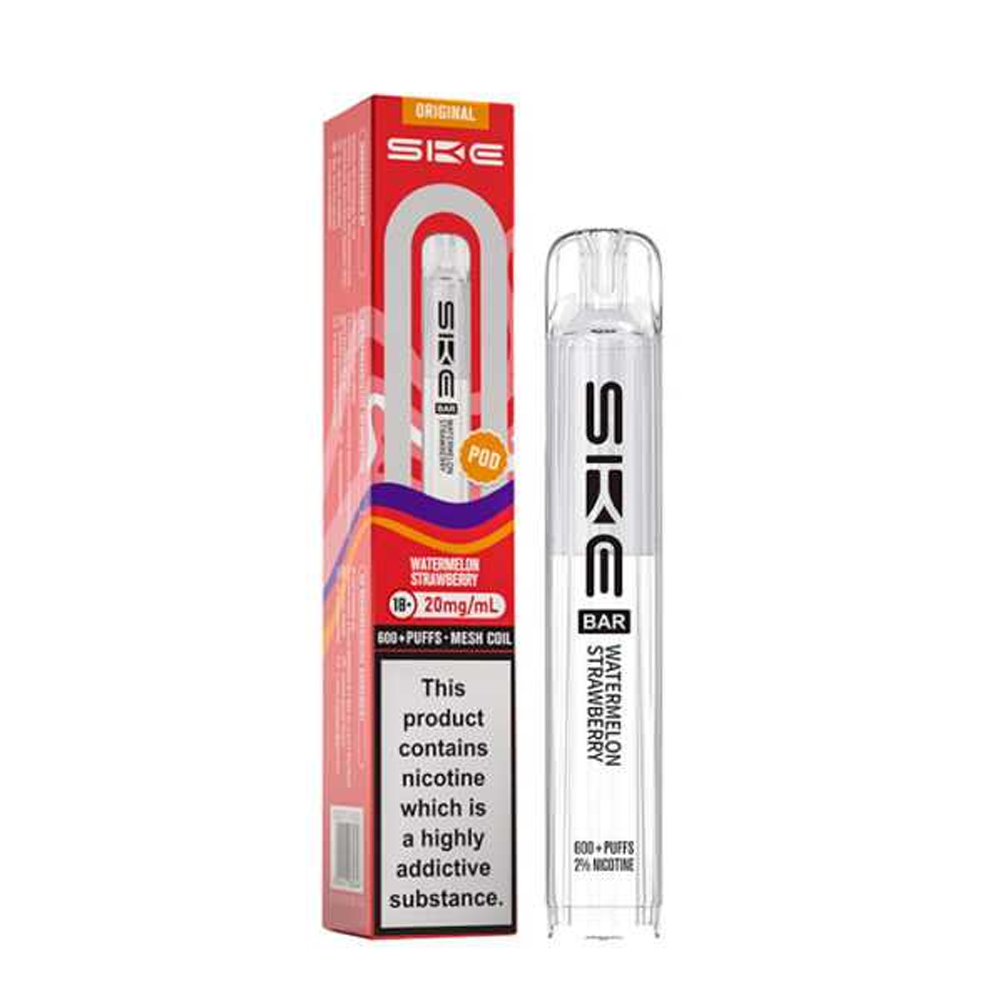 SKE Crystal Original 600 Prefilled Pods (Pack of 10)