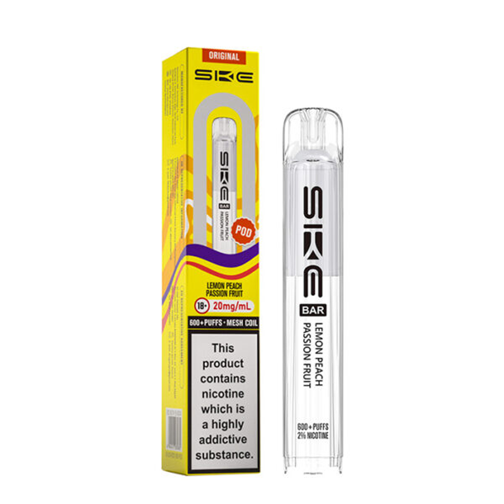 SKE Crystal Original 600 Prefilled Pods (Pack of 10)