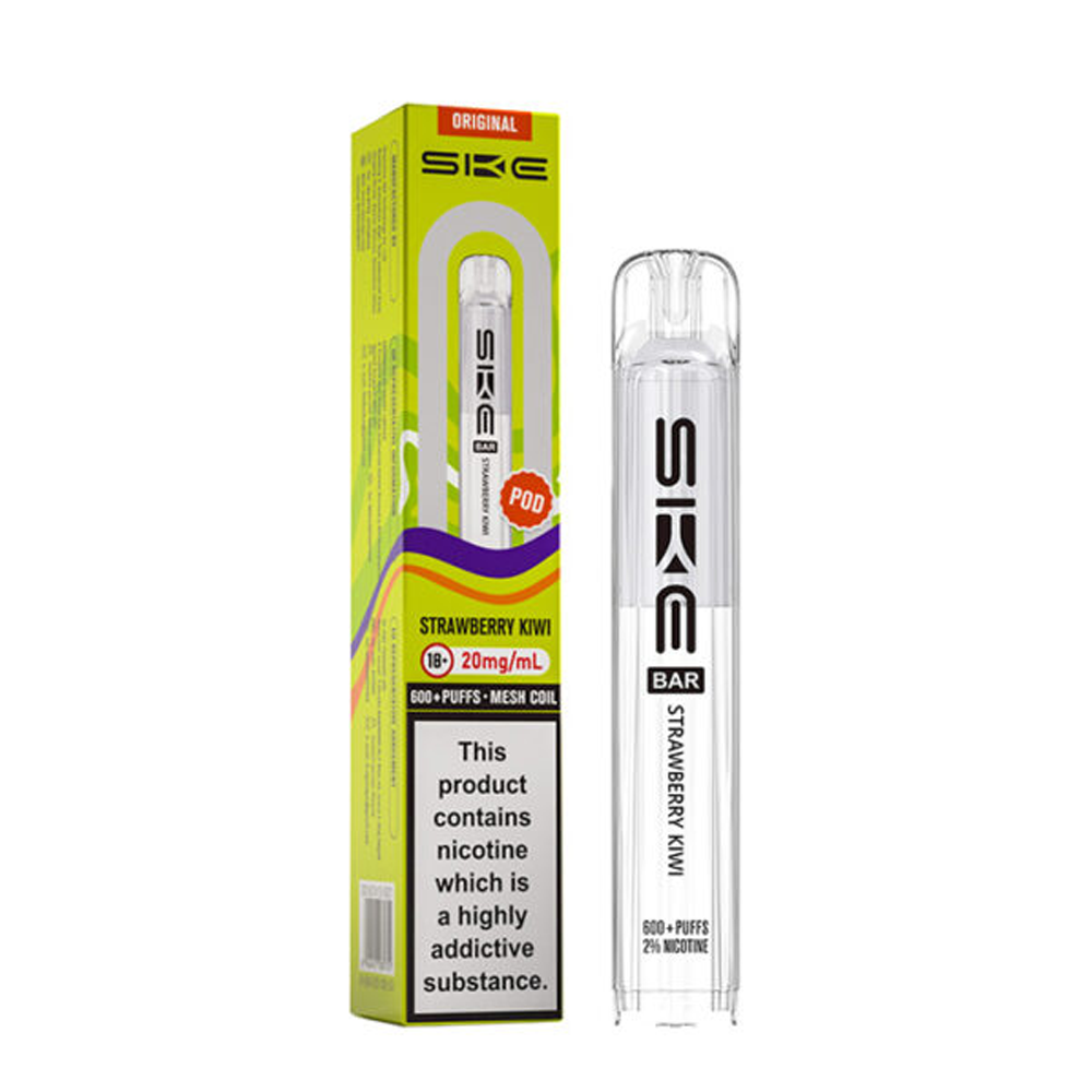 SKE Crystal Original 600 Prefilled Pods (Pack of 10)