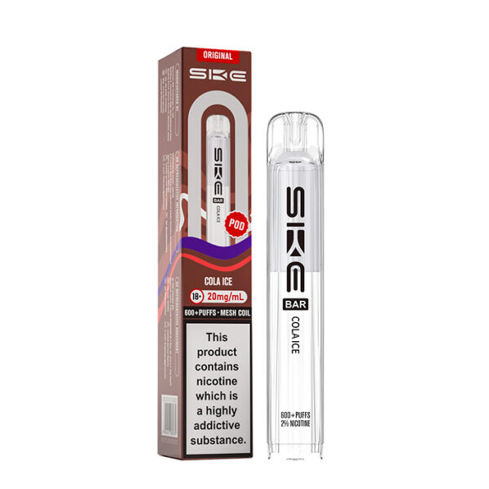 SKE Crystal Original 600 Prefilled Pods (Pack of 10)
