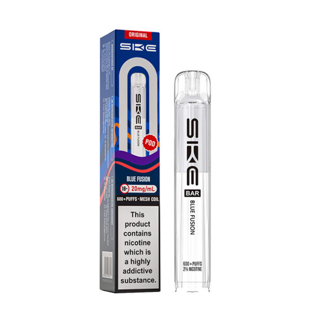 SKE Crystal Original 600 Prefilled Pods (Pack of 10)