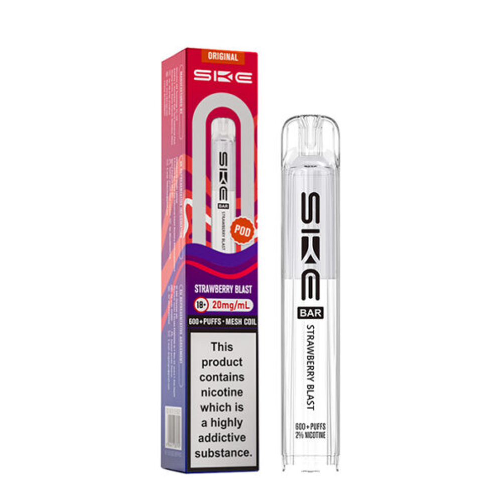 SKE Crystal Original 600 Prefilled Pods (Pack of 10)