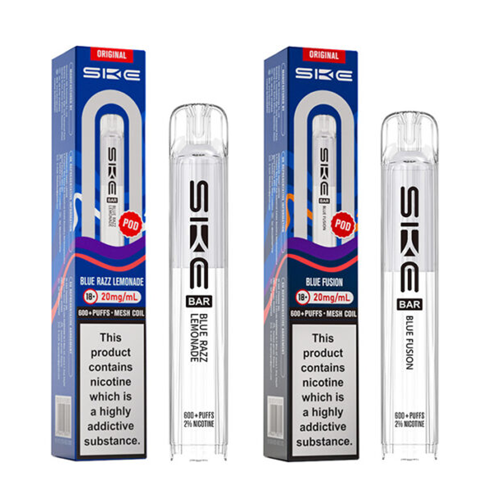 SKE Crystal Original 600 Prefilled Pods (Pack of 10)