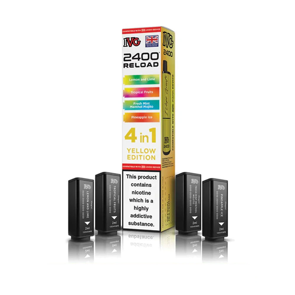 IVG 2400 Reload 4 in 1 Prefilled Pods