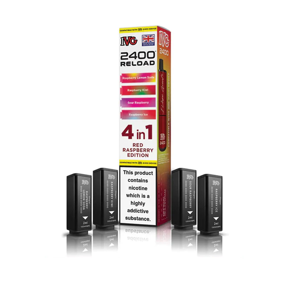 IVG 2400 Reload 4 in 1 Prefilled Pods