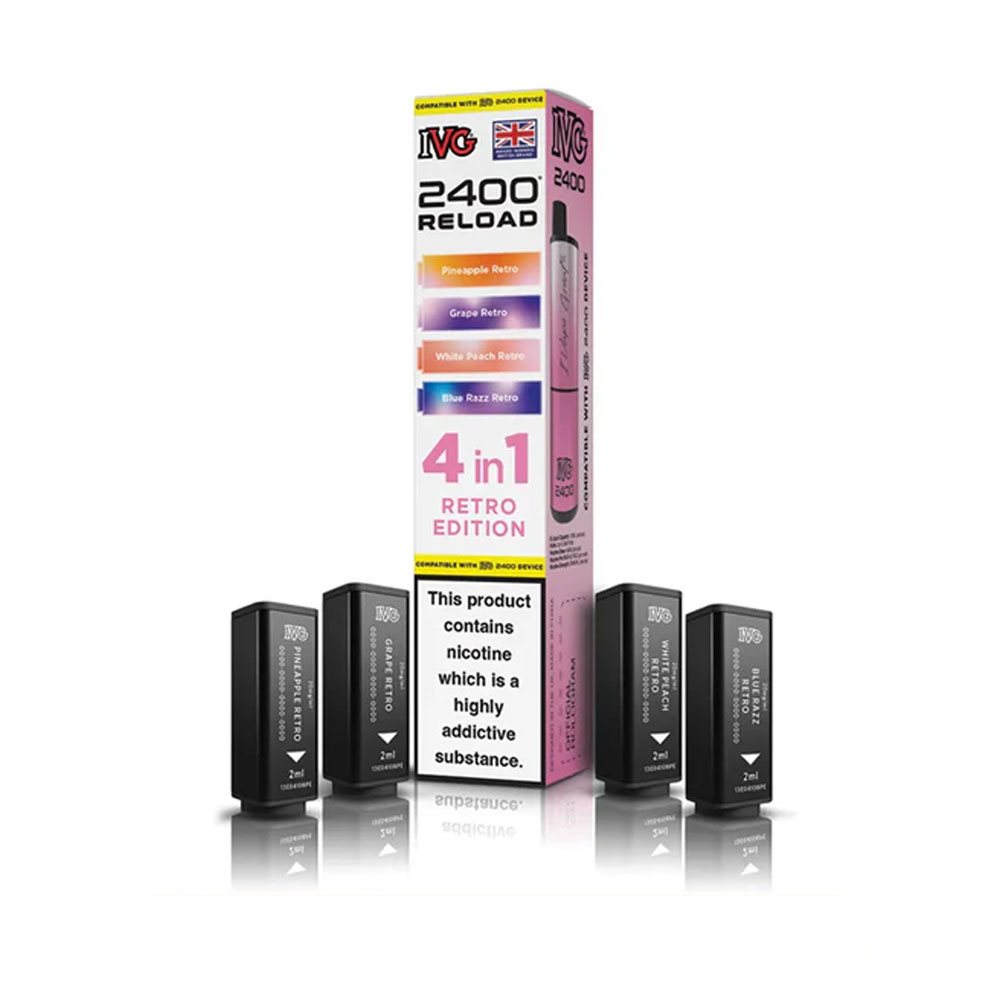 IVG 2400 Reload 4 in 1 Prefilled Pods