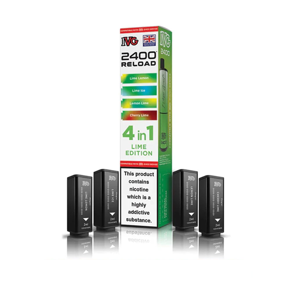 IVG 2400 Reload 4 in 1 Prefilled Pods