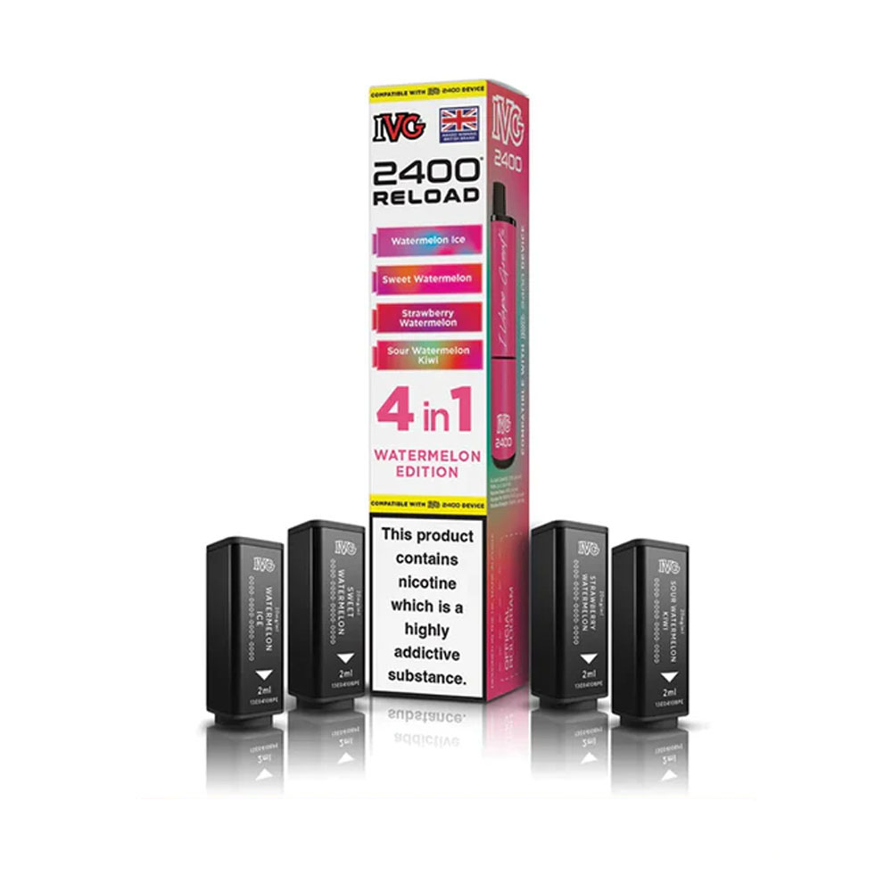 IVG 2400 Reload 4 in 1 Prefilled Pods