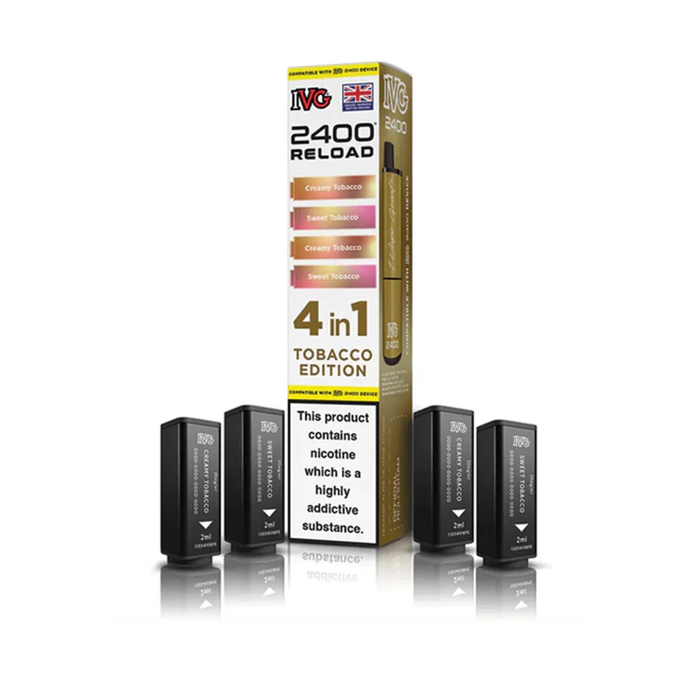 IVG 2400 Reload 4 in 1 Prefilled Pods